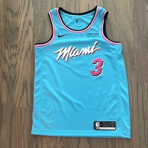 Nike Miami Heat Dwayne Wade Jersey (#3) Size M (44)